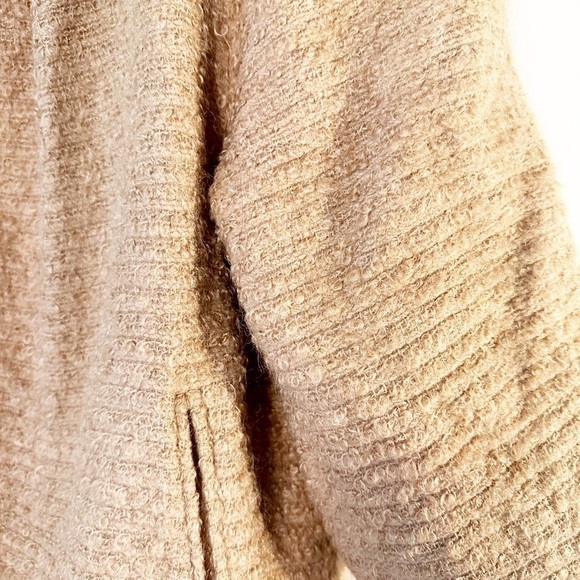 Vintage coat wool‎ blend 60's tan fur collar union label made in USA - Picture 9 of 13